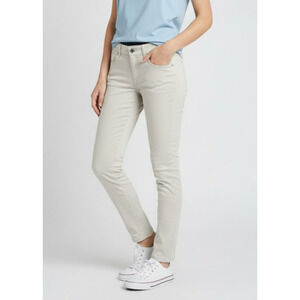 Democracy “Ab” Solution Tummy Control Gray Jeans Size 4 Tapered Leg Body